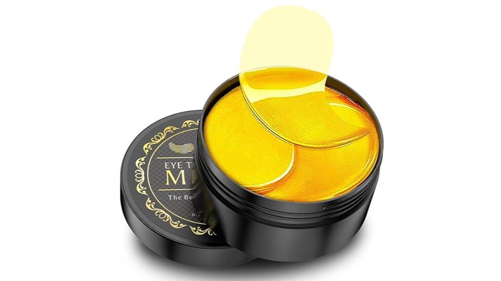 luxury gold under eye patches