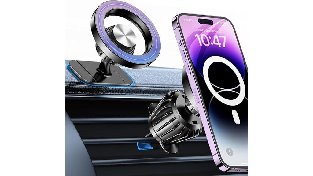 magnetic car mount with magsafe