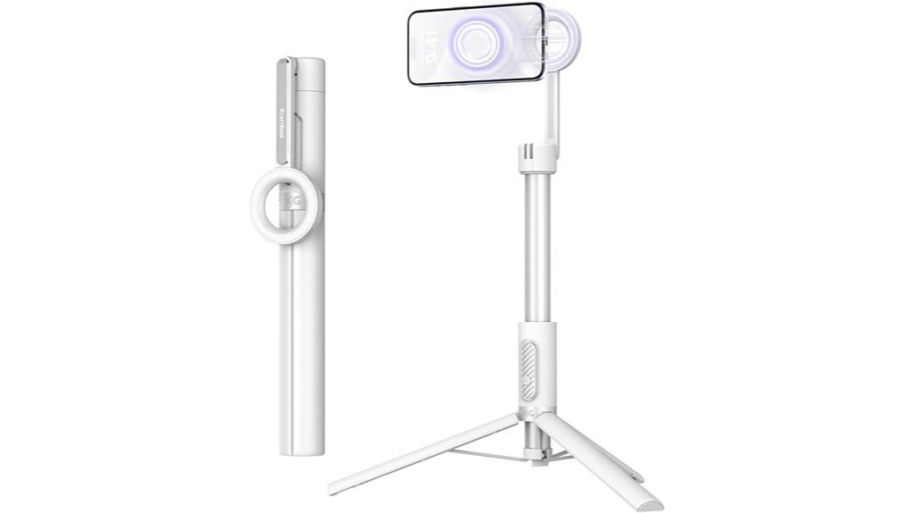 magnetic selfie stick tripod