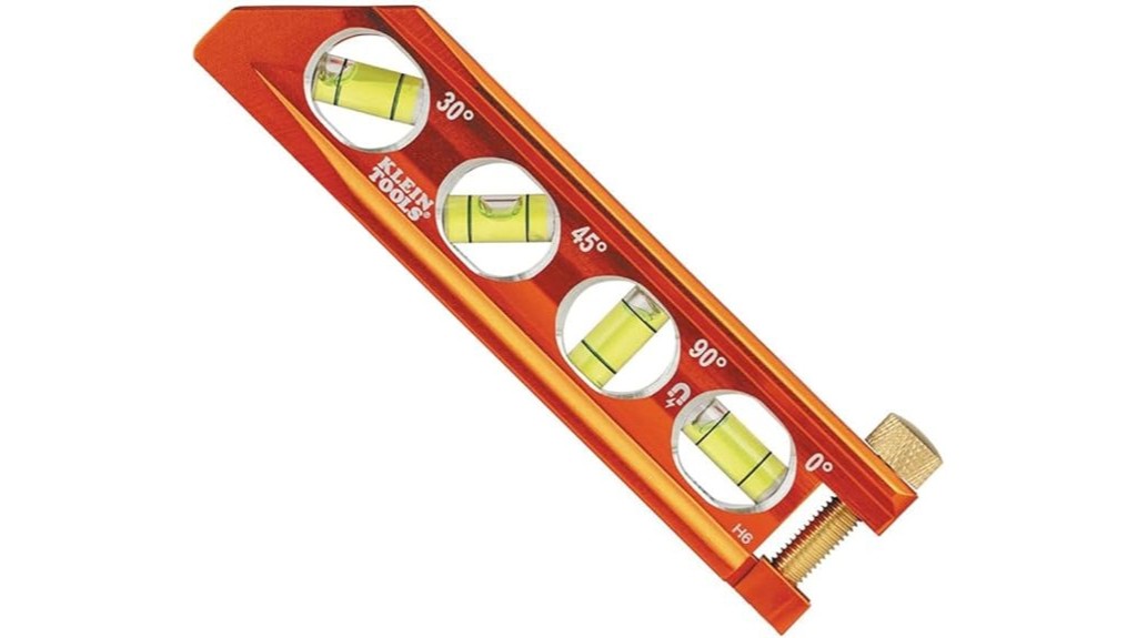 magnetic torpedo shaped conduit level