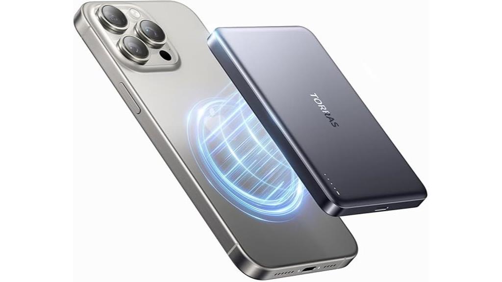 magnetic wireless portable power bank