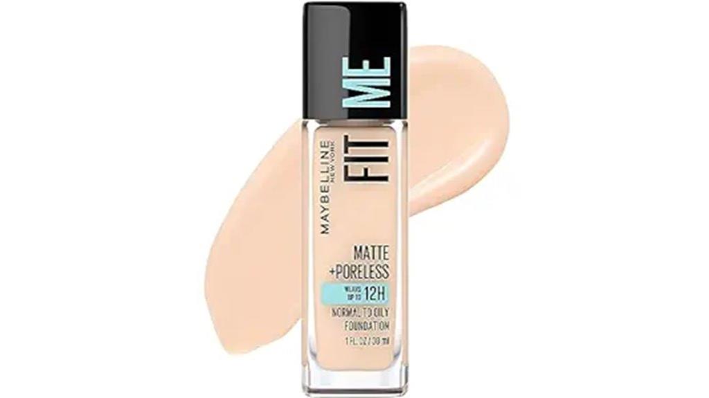 matte poreless liquid foundation makeup