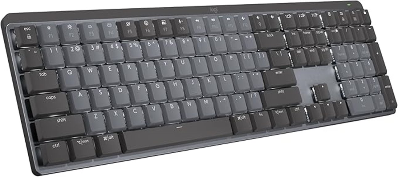 mechanical wireless backlit keyboard