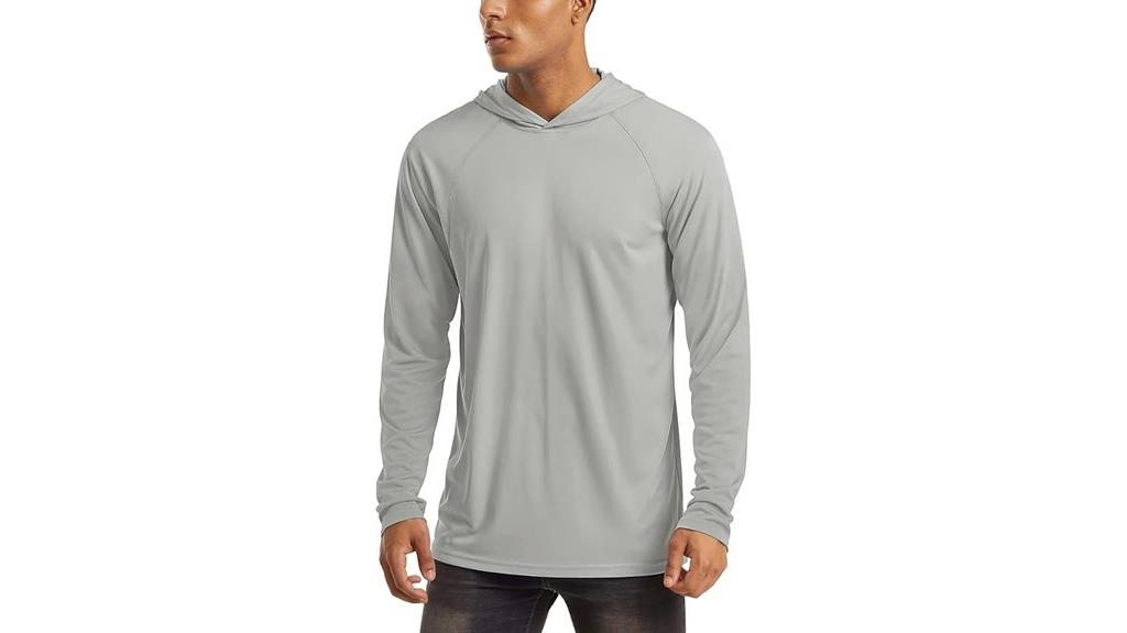 men s long sleeve sun protective fishing shirt