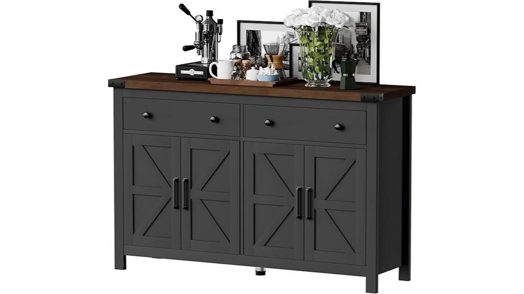 modern farmhouse style buffet