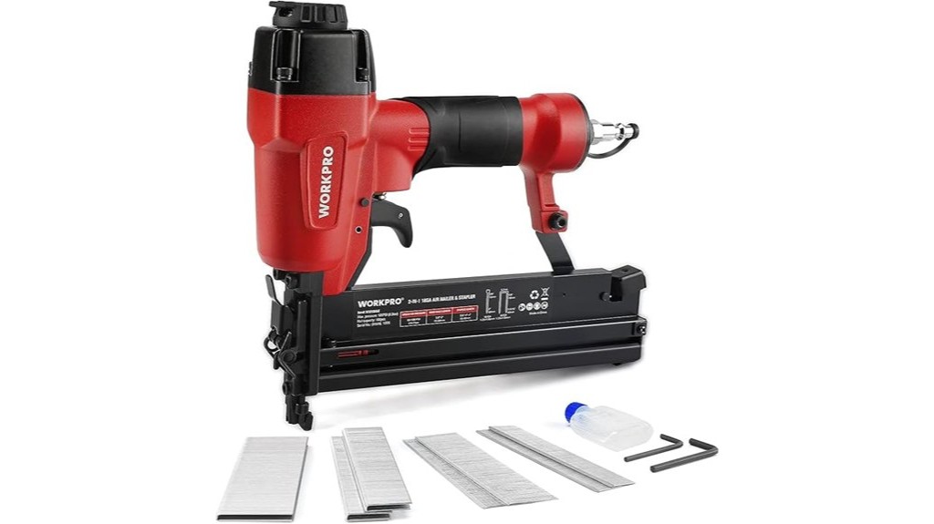 multi purpose pneumatic fastening tool