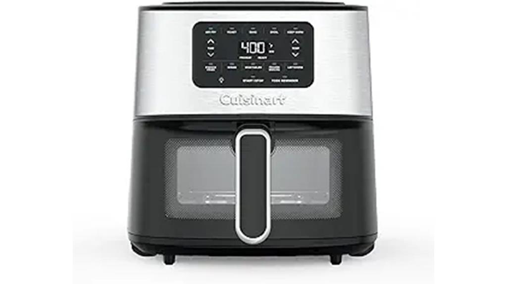 multifunctional 6 quart stainless steel appliance