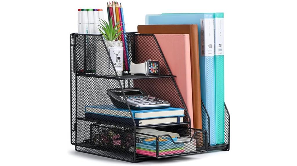 multifunctional desk organization solution