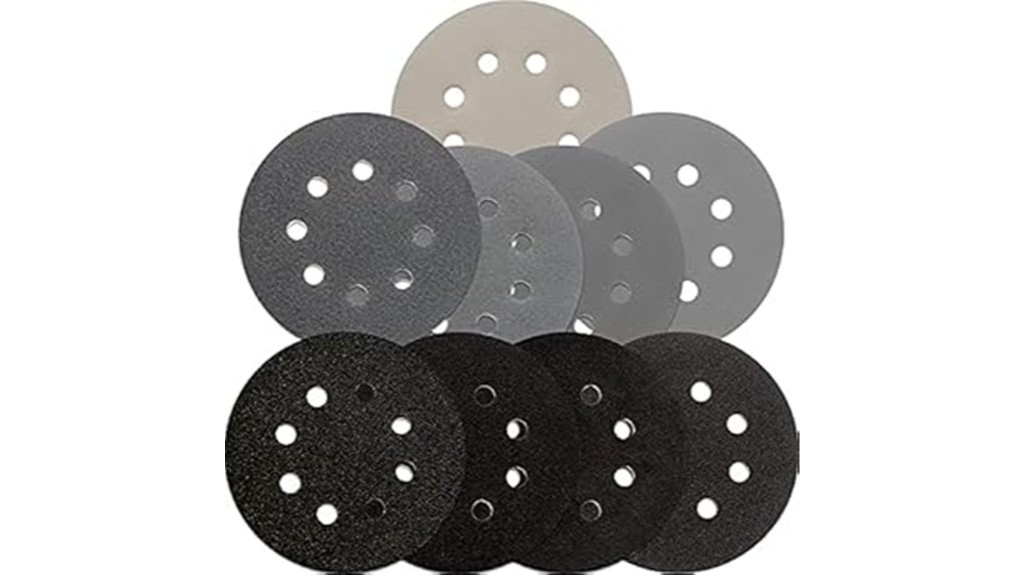 multipurpose sanding discs varying grits