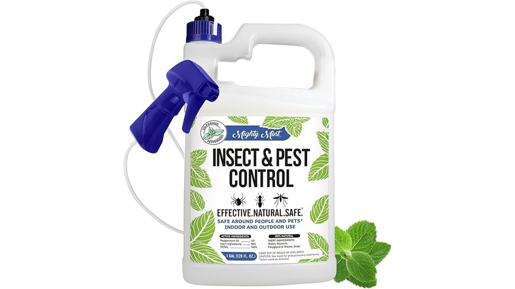 natural insect repellent peppermint spray