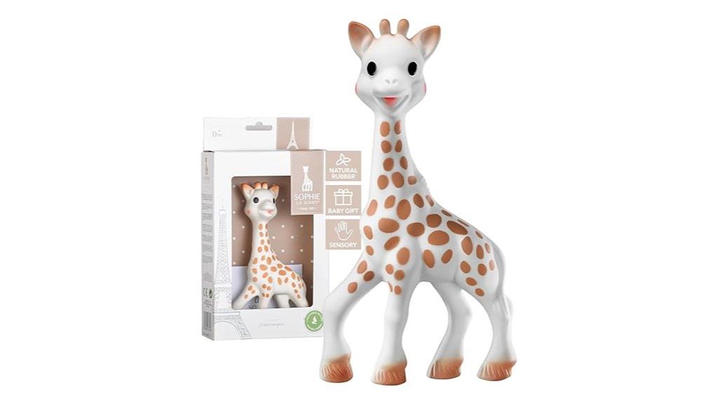 natural rubber teething toy