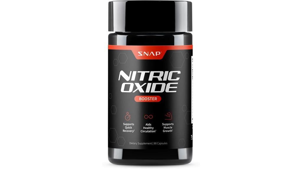 nitric oxide boosting supplement capsules