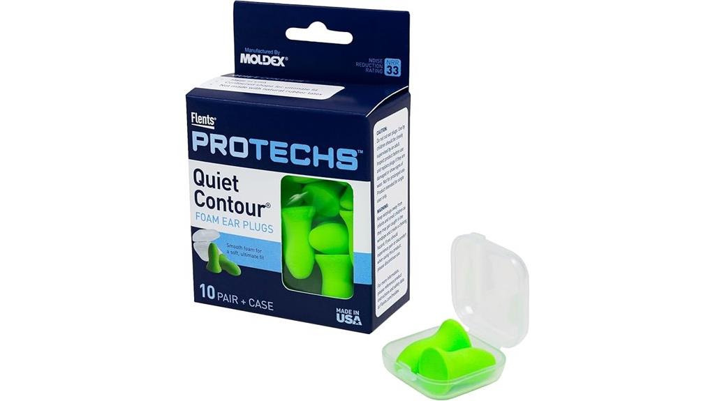 noise reducing foam ear plugs