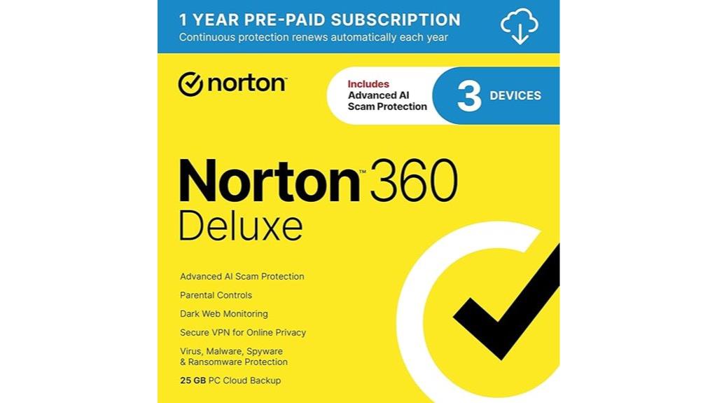norton 360 antivirus software