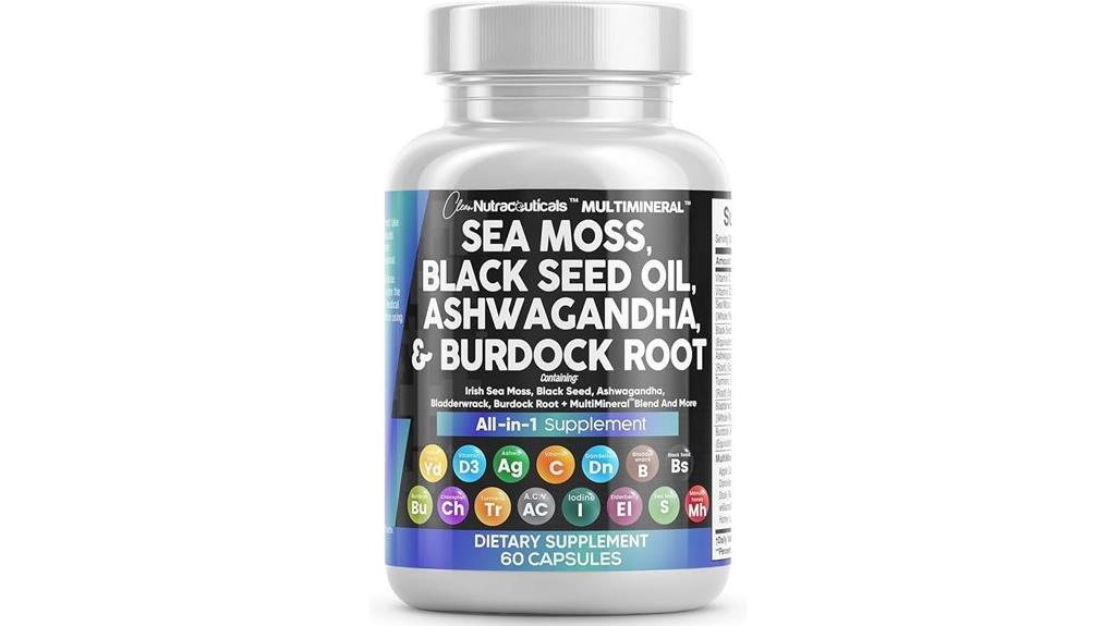 nutraceutical sea moss black seed