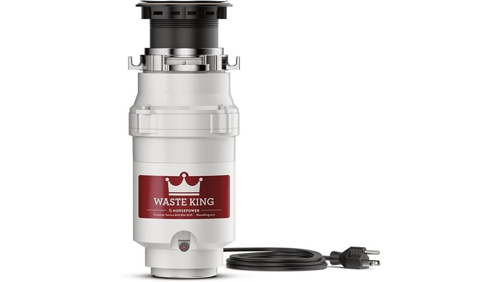 one third horsepower garbage disposal