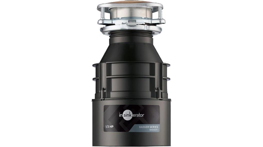 one third horsepower garbage disposal