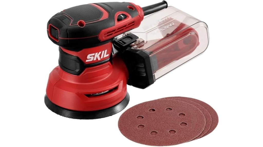orbital sander with dust collection