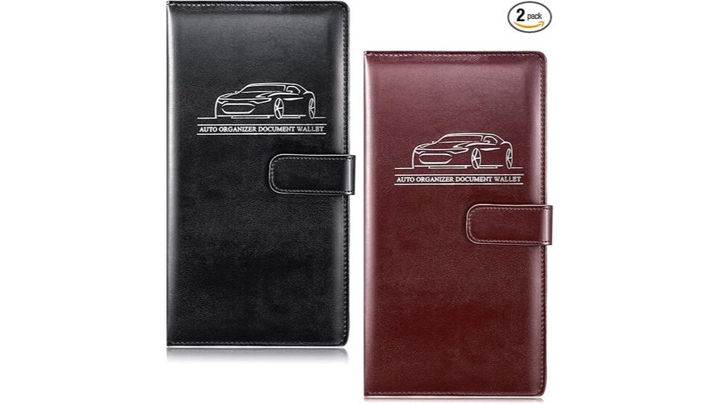 organizer for car registration and insurance