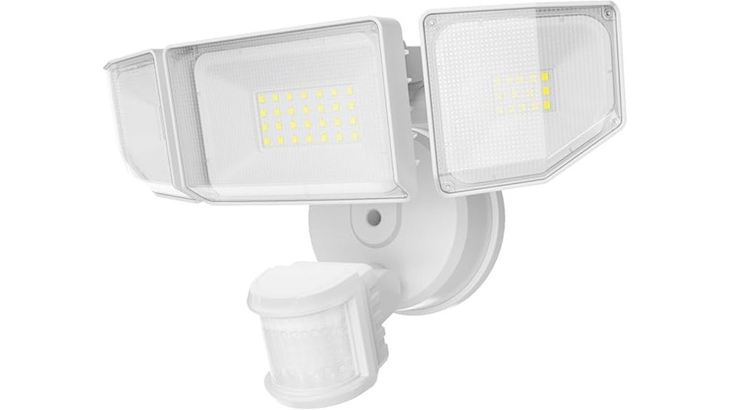 outdoor motion activated led floodlight