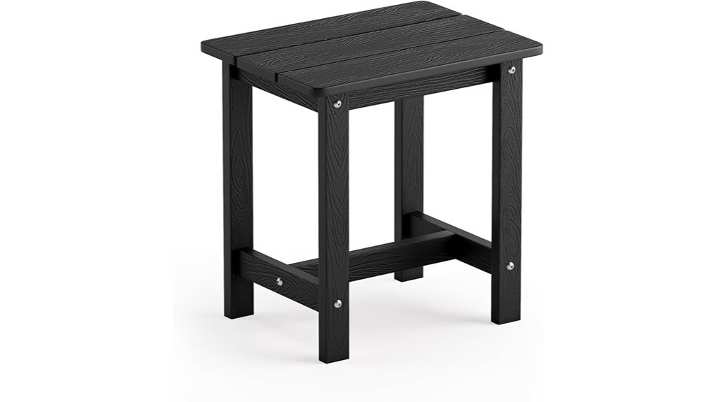 outdoor patio deck side table