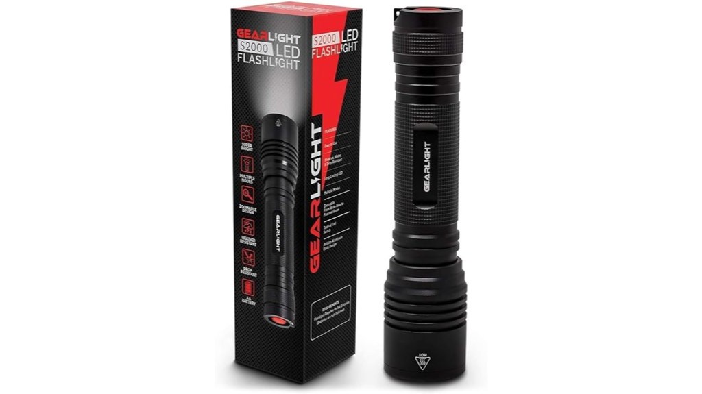 outdoor tactical flashlight for emergencies