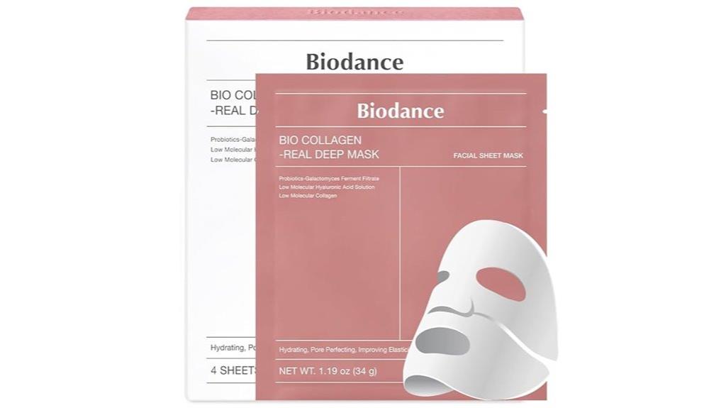 overnight bio collagen hydrogel facial mask