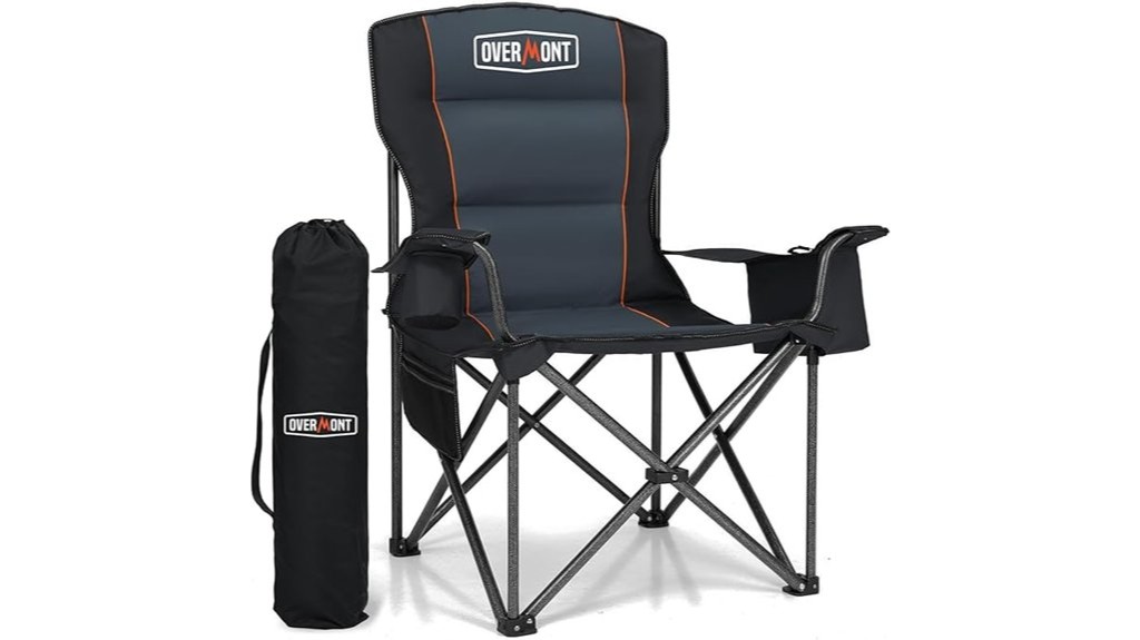 oversized folding camping 450 pound