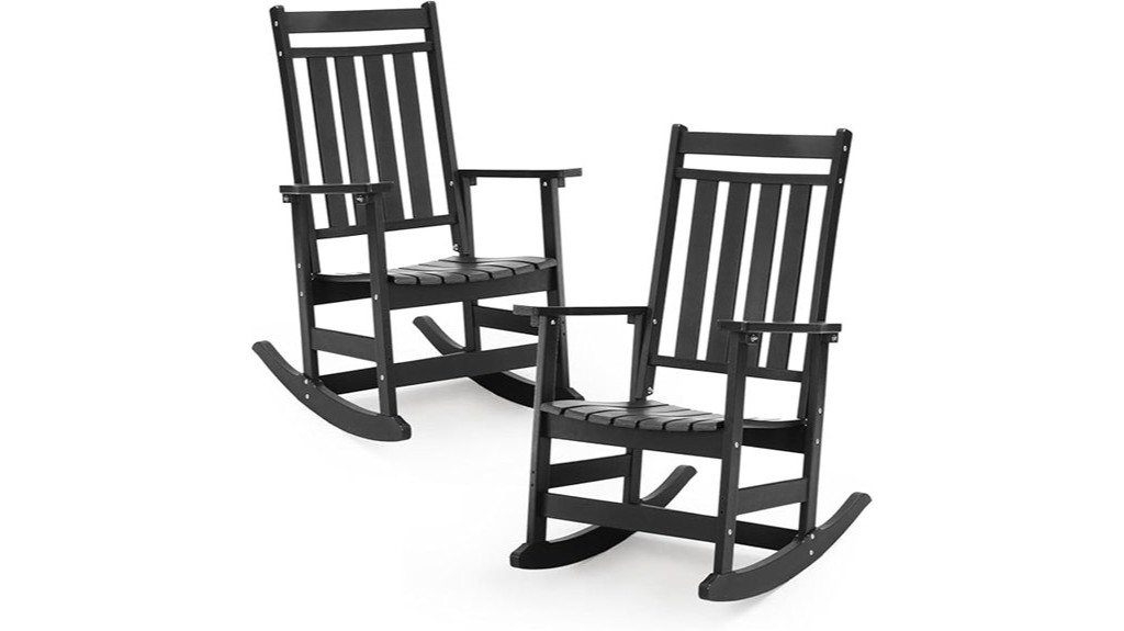 oversized outdoor rocking chairs