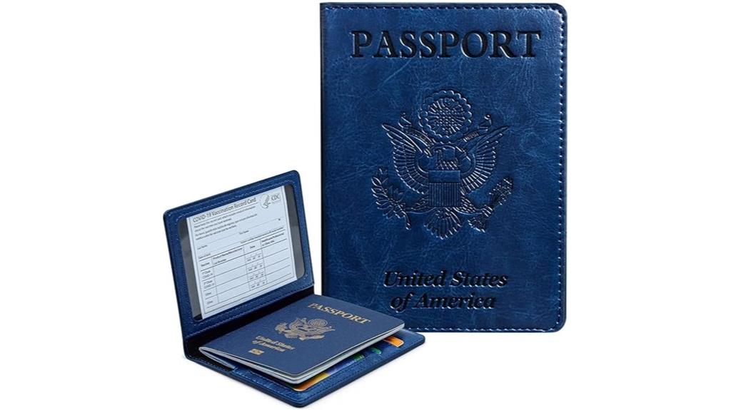 passport rfid blocking travel wallet