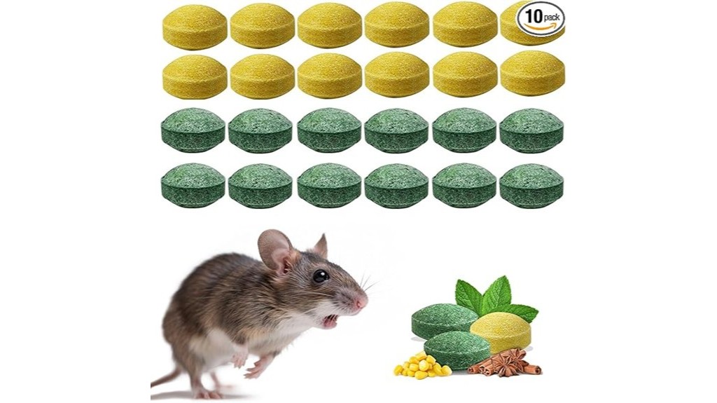 peppermint based rodent repellent balls