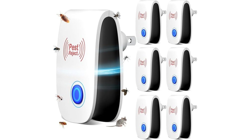 pest deterring ultrasonic home protectors
