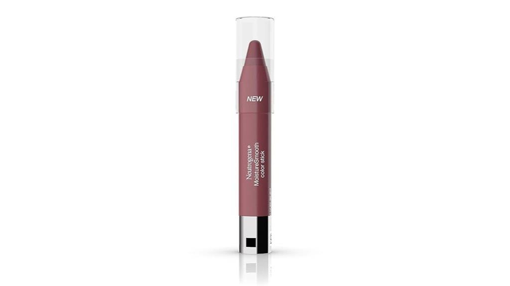 plum colored moisturizing lipstick compact