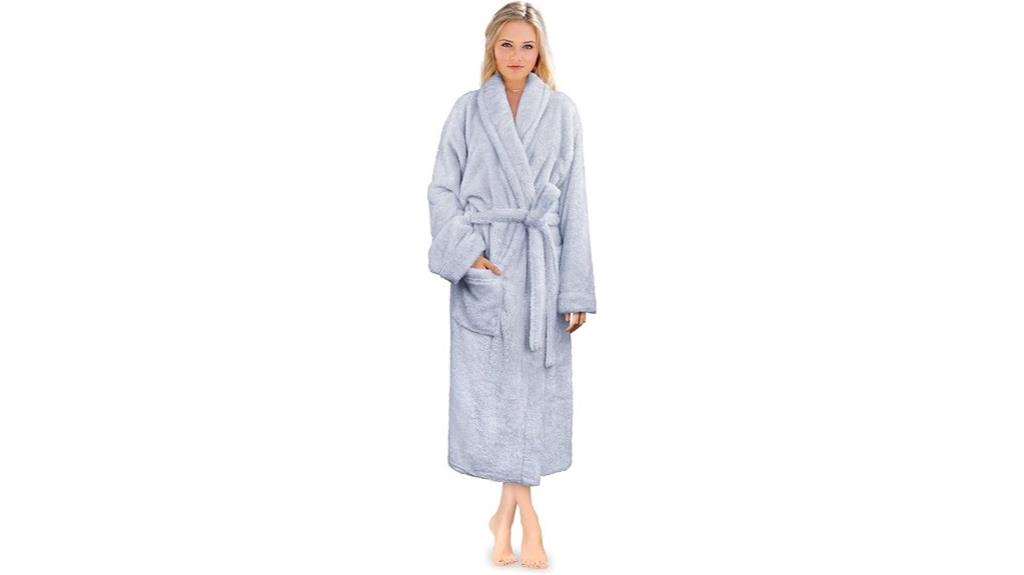 plush premium women s bathrobe