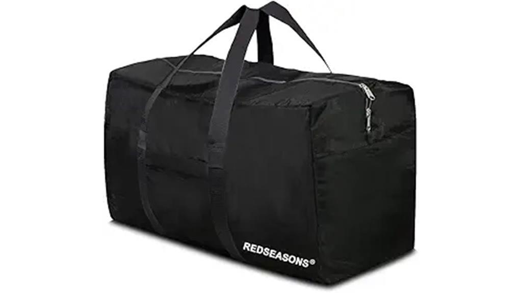 portable capacious collapsible travel duffel