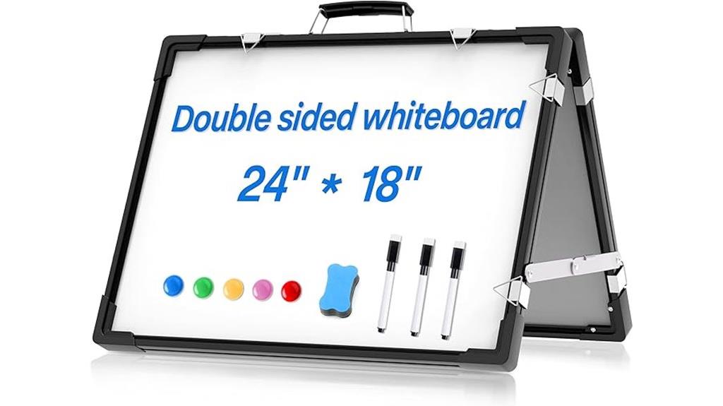 portable double sided board