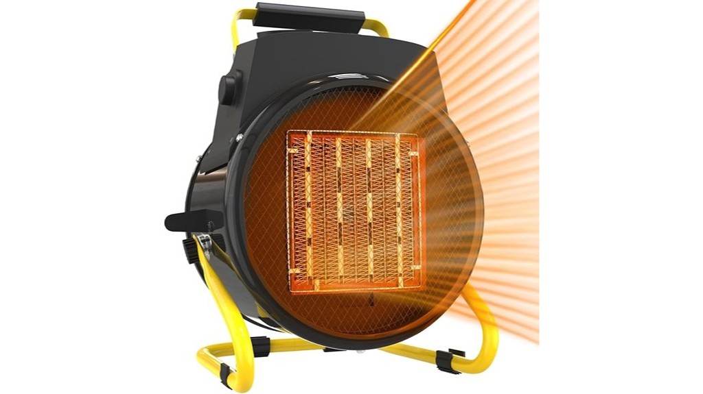 portable electric 1500w overheat protected