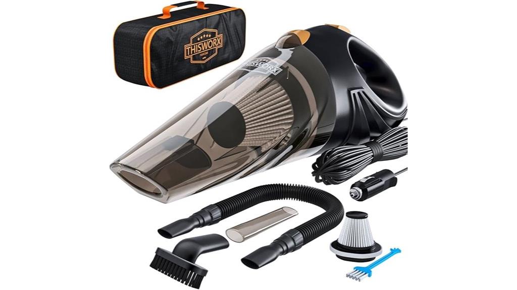 portable high powered handheld car vacuum