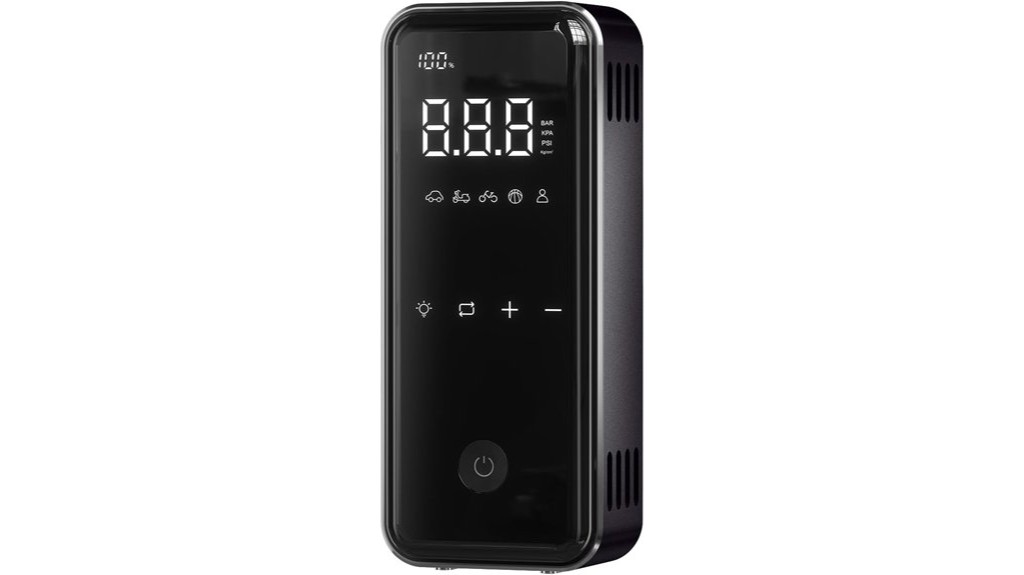 portable tire inflator with battery