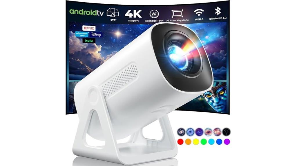 portable wireless multimedia presentation device