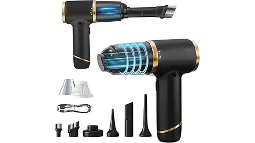 powerful cordless handheld vacuum cleaner
