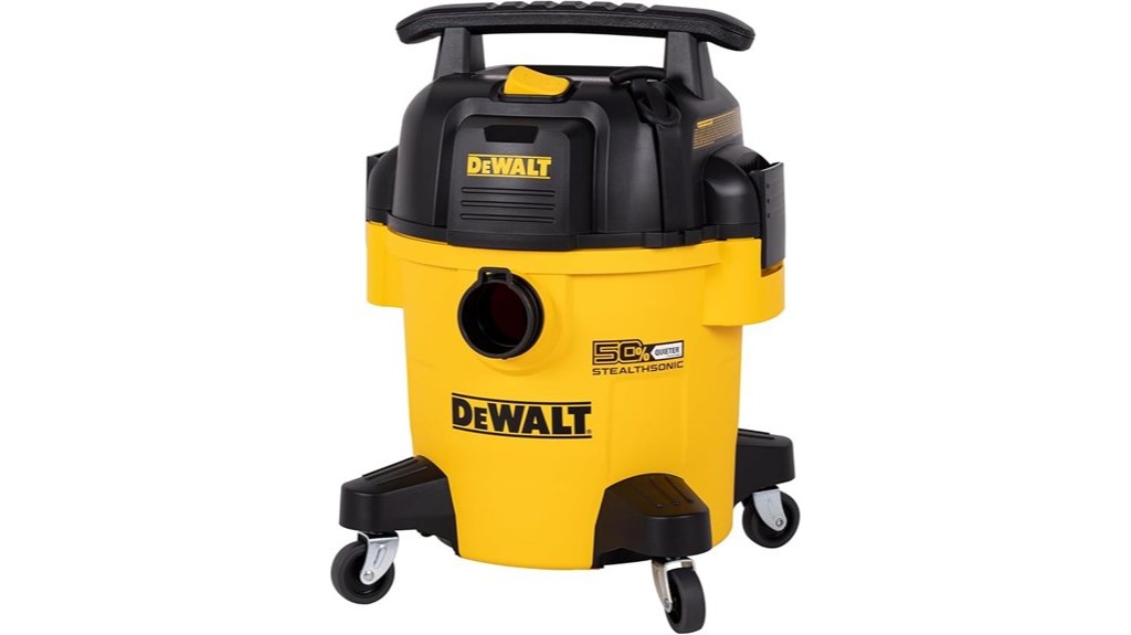 powerful large capacity stealthy shop vacuum