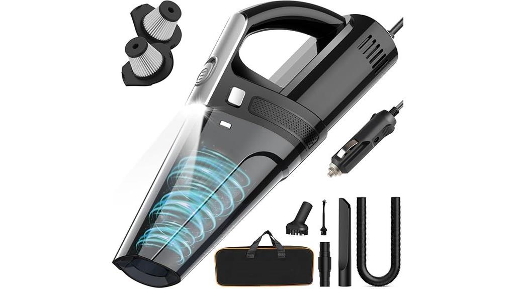 powerful portable car vacuum cleaner
