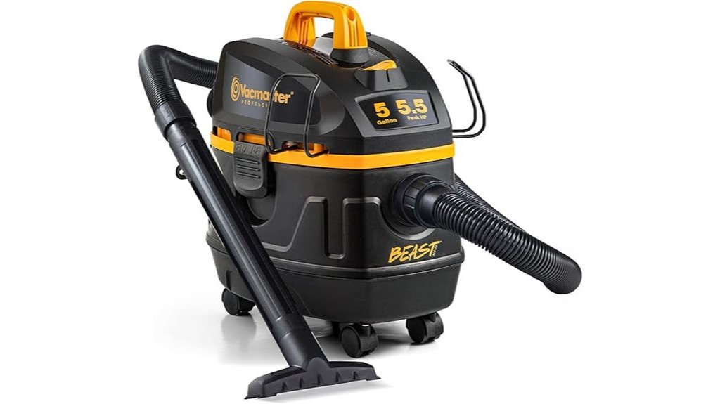 powerful wet dry vacuum cleaner