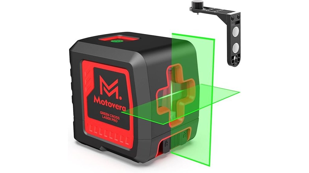 precise self leveling long range green laser