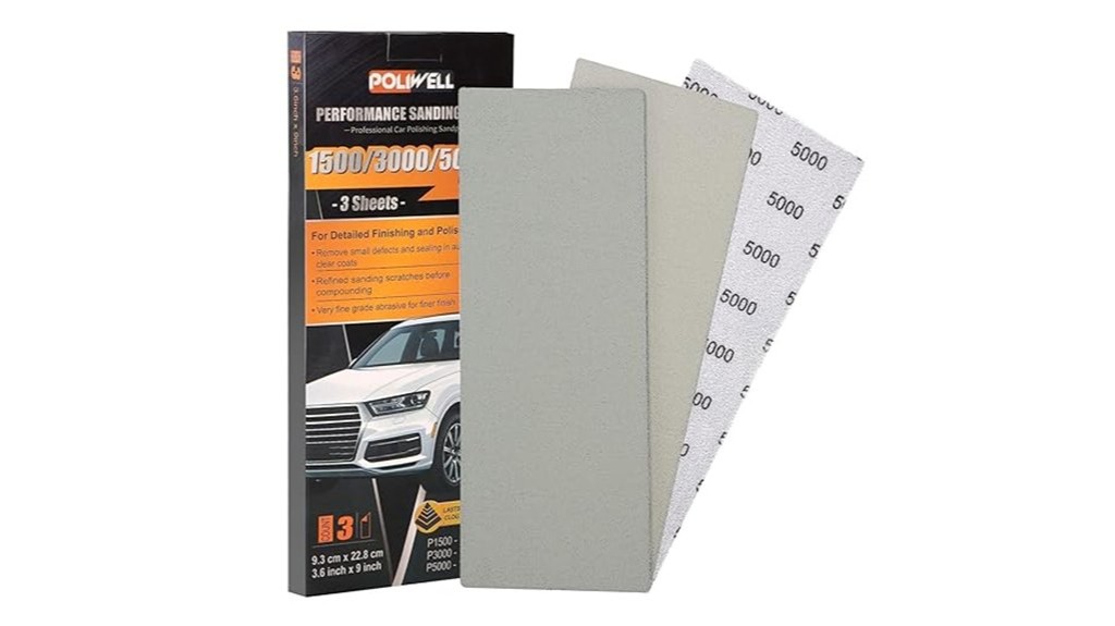 premium auto sandpaper kit