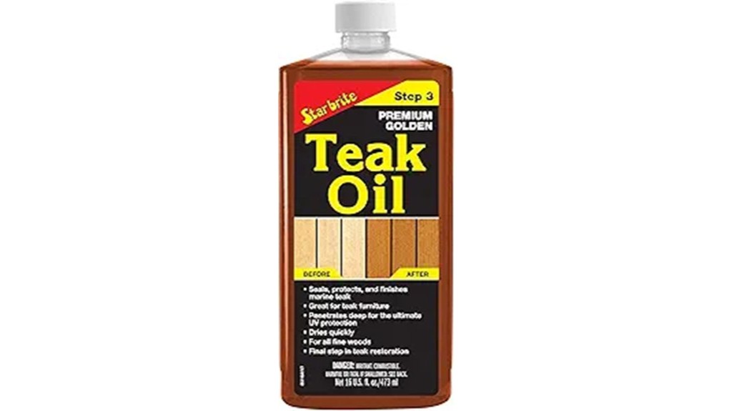 premium golden teak sealer