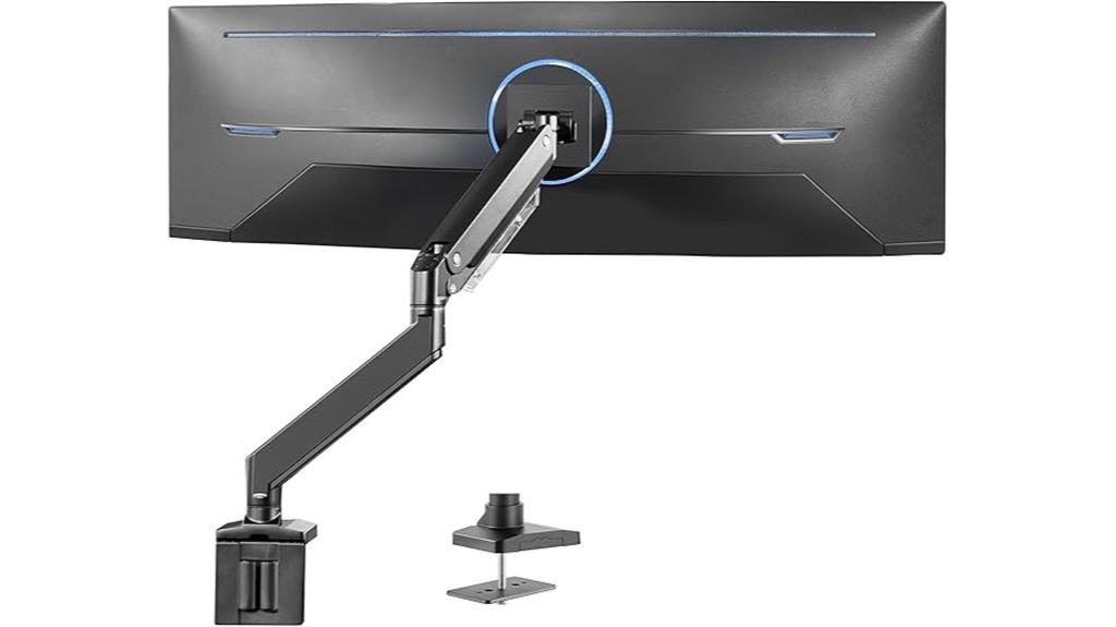 premium ultrawide monitor support