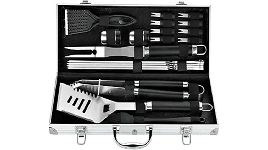 professional bbq accessories set