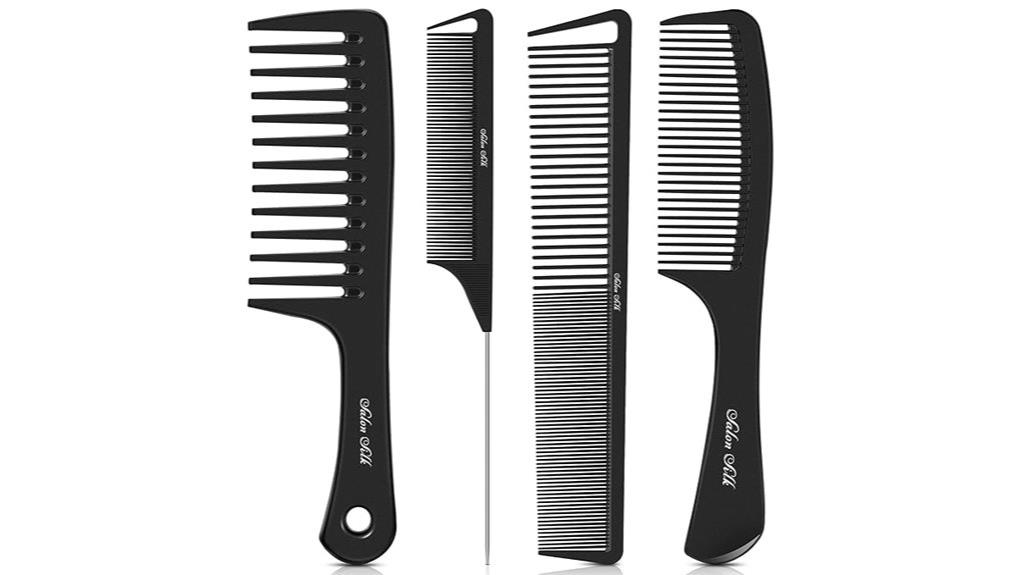 professional hairstyling comb set